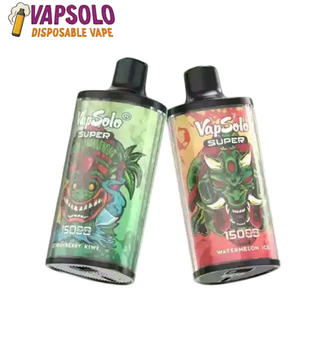 Vapsolo Super 15000 Puffs El Mejor Vapeo Duradero con Sabores Intensos