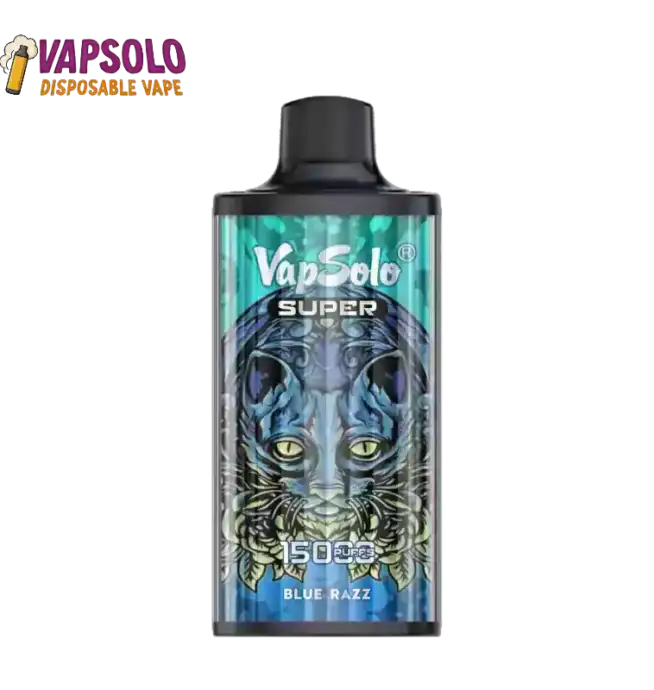 Vapsolo Super 15000 Puffs Himbeere blau