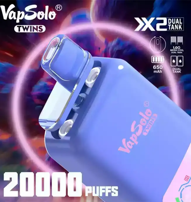 Vapsolo TWINS 20000 Puffs limón-lima y sandía helada