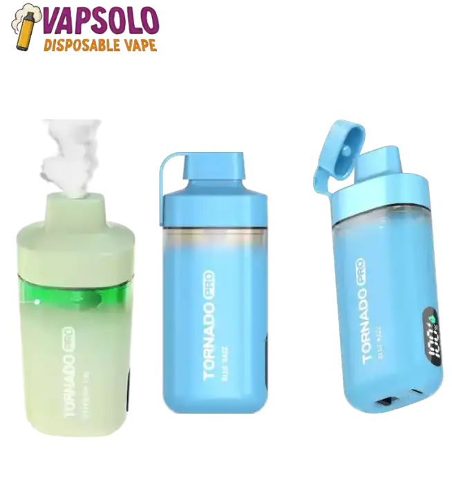 Vapsolo Tornado 12000 Puffs Pro Experimenta la Fuerza y Sabor en Cada Inhalación