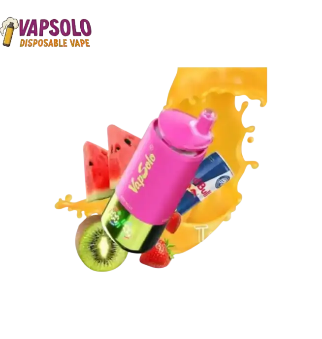 Vapsolo Triple 30000 Puffs Red Bull Anguria e gelato al kiwi e fragola