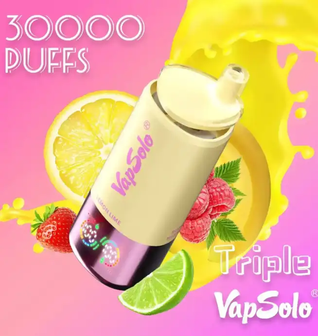 Vapsolo Triple 30000 Puffs Trois saveurs étonnantes dans un seul appareil