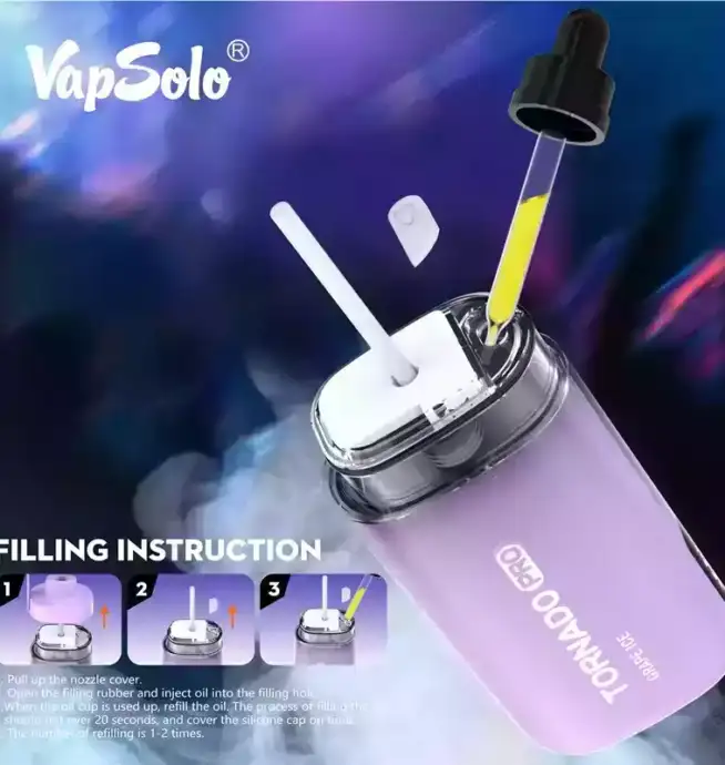 vapsolo Tornado 12000 puffs